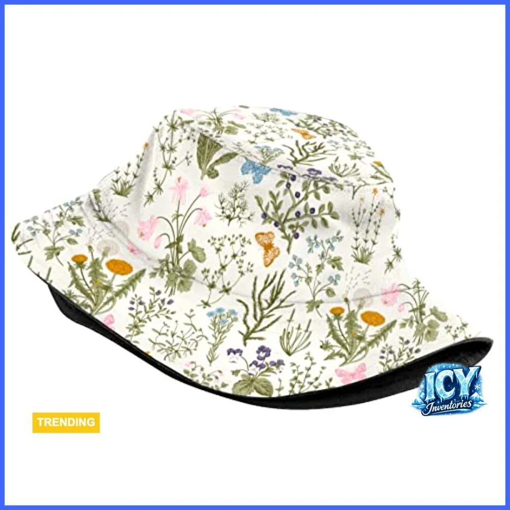 Packable Bucket Hat with Wide Brim for Sun Protection Outdoor Activities